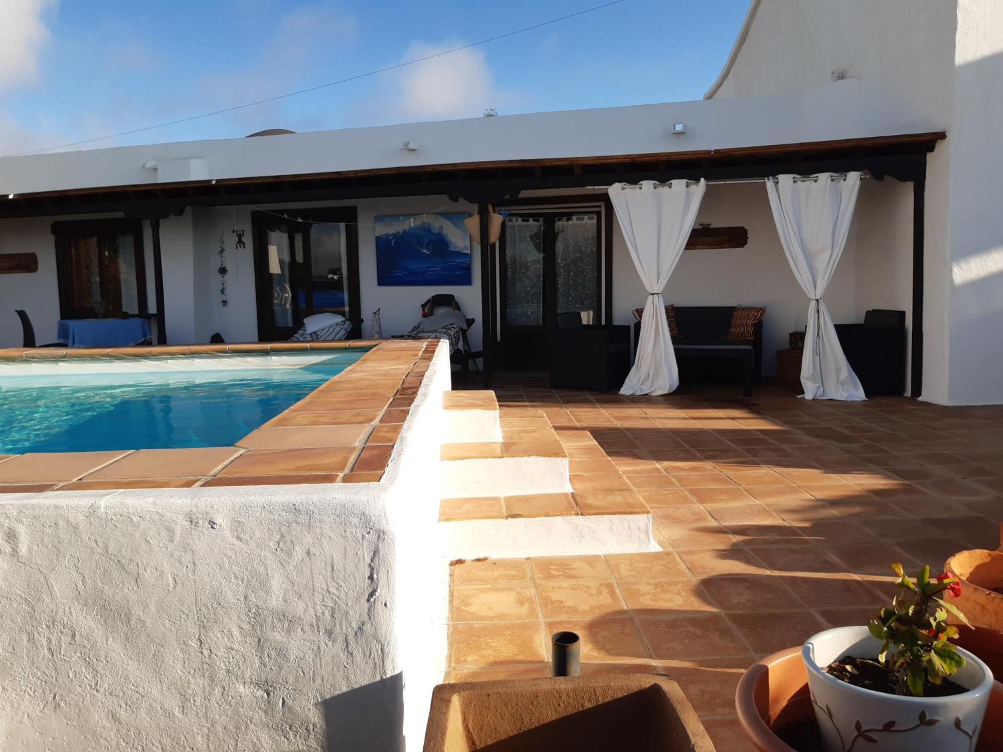 Tipica Lanzarote House Only Adults Bed & Breakfast Tías Cameră foto